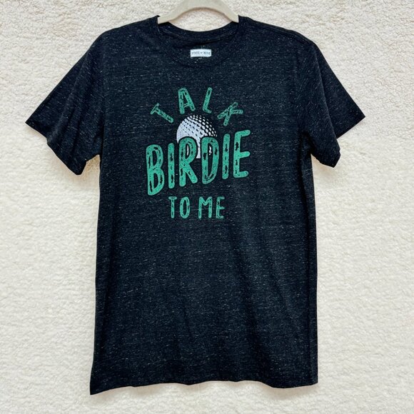 Small - TALK BIRDIE TO ME - State of Mine - Men's Golf Humor Funny T-Shirt NEW - Picture 4 of 10